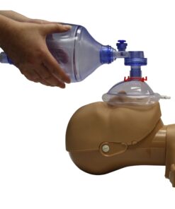 CPR Training Bag Valve Mask (BVM) ADULT/CHILD in Mesh Bag, BVM-3081-001 6 71d7J7OtmZL