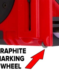 QUICKDRAW PRO Easy-Read Self Marking 25' Foot Tape Measure - 1st Measuring Tape with a Built in Pencil - Contractor Grade Steel Tape - Power Locking Tape Ruler EASY READ - 25' Measuring Tape 13 71d7JW Q4YL