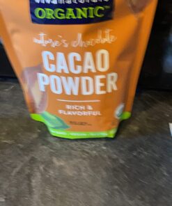 Viva Naturals Organic Cacao Powder, 1lb - Unsweetened Cacao Powder With Rich Dark Chocolate Flavor, Perfect for Baking & Smoothies, Non-GMO, Certified Vegan & Gluten-Free, 454 g 1 Pound (Pack of 1) 29 71d7dtPehL