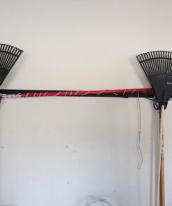 Rubbermaid FastTrack Alloy Steel Garage Storage System Rail, 84", Extra Durable Garage Organization for Yard Tools, Sports Equipment, Ladders 84" Rail 34 71d98bB0nGL