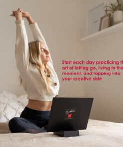 Alternative view of The Original Buddha Board Art Set: Water Painting w/ Bamboo Brush & Stand for Mindfulness Meditation – Inkless Drawing Board - Painting & Art Supplies – Ideal Relaxation Gifts for Women or Men