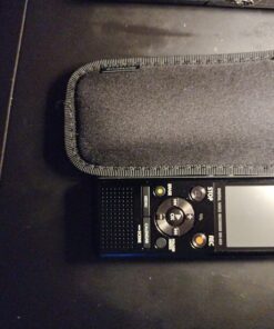 Olympus WS-853 black voice recorder with true stereo mic, 8GB, 110 hours battery life, voice balance, direct USB connection, with MP3 file format. 28 71dAlOa thL