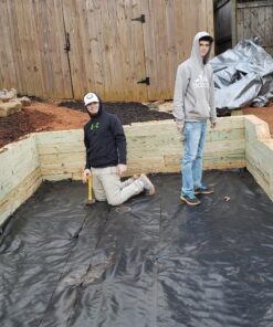 Mutual WF200 Polyethylene Woven Geotextile Fabric, 500' Length x 30" Width 5 71dB5bYDhL