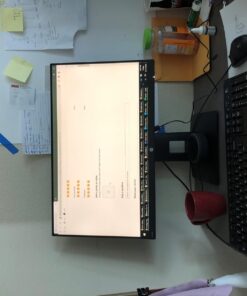 HP VH240a 23.8-Inch Full HD 1080p IPS LED Monitor with Built-In Speakers and VESA Mounting, Rotating Portrait & Landscape, Tilt, and HDMI & VGA Ports (1KL30AA) - Black 42 71dBk0x06DL