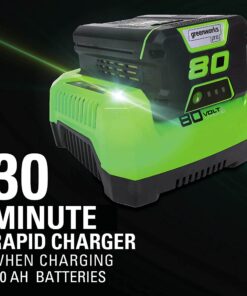 Greenworks Pro 80V 26" Cordless Hedge Trimmer, Tool Only, Battery Powered, Green 3/4" Cut (Tool Only) 19 71dBstfONbS