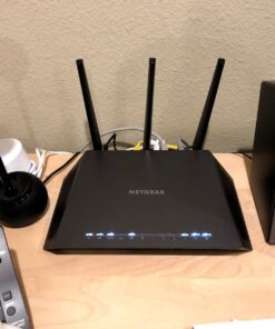 NETGEAR Nighthawk Smart Wi-Fi Router (R6900P) - AC1900 Wireless Speed (Up to 1900 Mbps), Up to 1800 Sq Ft Coverage & 30 Devices, 4 x 1G Ethernet and 1 x 3.0 USB Ports, Armor Security AC1900 WiFi with MU-MIMO 28 71dBu4043ZL 3