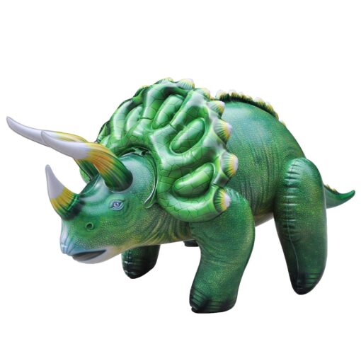 Jet Creations Inflatable Triceratops, 43" Tall