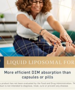 Quicksilver Scientific Nanoemulsified DIM - Liposomal DIM Supplement to Support Healthy Hormone Balance for Women & Men - Soy-Free Detox & Immune Support (1.7oz / 50ml) 11 71dCtbugZvL