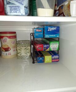 Deco Brothers Wrap Organizer Rack for Kitchen Cabinet, 3 Tier, Bronze 31 71dDWjfcRmL