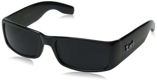 Locs Sunglasses Hardcore Black 0103 Gloss Black