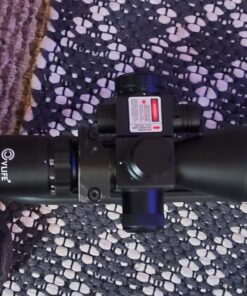 CVLIFE 2.5-10x40e Red & Green Illuminated Scope with 20mm Mount Red Laser 44 71dEENyclAL