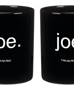 Funny Guy Mugs Joe. Ceramic Coffee Mug, Black, 11-Ounce 11 71dEPGF7 sL