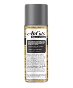 AbCuts CLA Belly Fat Formula - 120 Easy-to-Swallow Softgels - Omega 3 Fish Oil, Flaxseed Oil and Vitamin E - Helps Increase Antioxidant Supply and Healthy Body Composition 120 Count (Pack of 1) 5 71dFExMouL