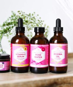 Rose Water Spray for Face by Leven Rose - Pure Natural Moroccan Rosewater Hydrosol Face Spray - Rose Water for Hair 4 oz 33 71dFGsJ7CNL