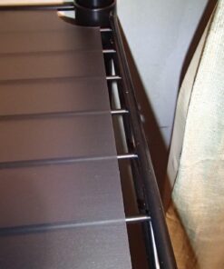Shelf Liners for Wire Shelf System - Set of 4 in Graphite - 14 x 36 inch - Plastic Wire Shelving Shelf Mats 14"x36" 4pcs 36 71dFpmhsebL