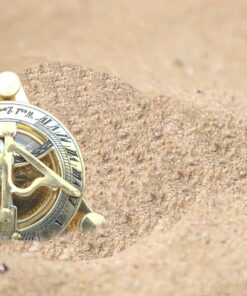 Nautical Dreams Maritime Sundial Compass Vintage Shiny Brass Pirate's Booty Travellers Survival Gear Hikers 9 71dGLzBpaiL