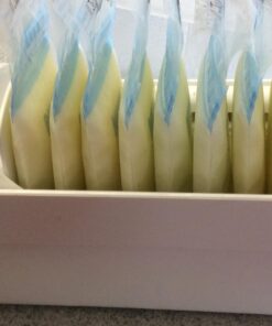 NUK Simply Natural Seal n' Go Breast Milk Bags, 100 CT 100 Count (Pack of 1) 31 71dH7QE7JCL 1