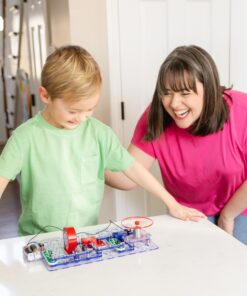 Snap Circuits Jr. SC-100 Electronics Exploration Kit, Over 100 Projects, Full Color Project Manual, 28 Parts, STEM Educational Toy for Kids 8 + Standard Packaging 33 71dHOQjSMlL