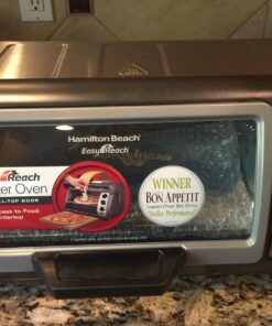 Hamilton Beach (31126) Toaster Oven, Convection Oven, Easy Reach,Silver 73 71dIRJ3xUaL