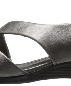 LifeStride Women's Magda dress Sandal 5 Pewter 15 71dIkw fO3L