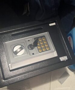 SereneLife Safe Box Front Loading Safe Cash Drop Vault Safe Security Box Cabinet Safe & Money Safe Box Digital Steel Safe Safety Box for Cabinets, Home & Office 13.8 x 9.8 x 9.8 2 Keys 13.8" x 9.8" Deposit Slot 21 71dJ39LyyL