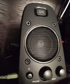 Logitech Z623 400 Watt Home Speaker System, 2.1 Speaker System - Black Analog 52 71dKFqgFcML