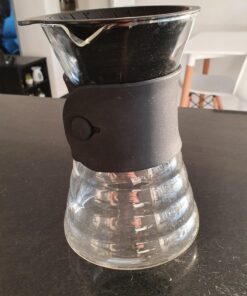 Hario V60 Drip Coffee Decanter, 700ml, Black 40 71dKLYY85qL