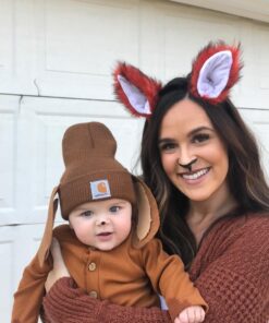 Fox Costume Ears Headband & Tail Costume Accessory Kit for Adults and Kids Standard 32 71dKVKeoC2L