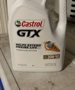 Castrol GTX 20W-50 Conventional Motor Oil, 5 Quarts 160 Fl Oz (Pack of 1) 18 71dL2H63MvL