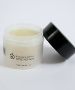 Premium Styling Wax For Men - K+S Salon Quality Hair Care Products for Short Hair - Infused w/ Caranauba Wax for Separation, Moisturizing & Flake Free Non Greasy Strong Hold w/ Natural Shine Finish 17 71dLBxlQy5L