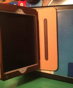 ProCase Cover for iPad Mini 4 Case, Leather Stand Folio Case for 2015 iPad Mini 4th Generation with Multiple Viewing Angles, auto Sleep/Wake, Document Card Pocket -Brown Brown 35 71dLiCJv6oL