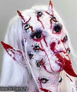 Mehron Makeup Paradise Makeup AQ Pro Size | Stage & Screen, Face & Body Painting, Special FX, Beauty, Cosplay, and Halloween | Water Activated Face Paint & Body Paint 1.4 oz (40 g) (White) White 1.4 Ounce 25 71dM3M5cgL 4