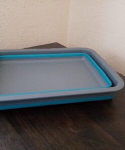 Wakeman Outdoors Collapsible Multiuse Wash Bin- Portable Wash Basin/Dish Tub/Ice Bucket with 10 L Capacity for Camping, Tailgating, More Blue 1 Pack Outdoor 51 71dMcAvgfwL