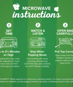 Orville Redenbacher’s SmartPop! Butter Microwave Popcorn, 2.69 Ounce Classic Bag, 12-Count, Pack of 6 11 71dMhjcPm0L