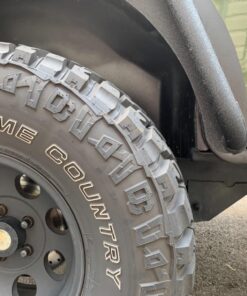 Smittybilt XRC Rear Bolt-on Flares for TJ - 76875, Textured Black 64 71dMpnqbTpL