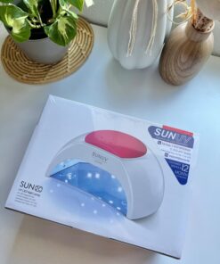 SUNUV SUN2C 48W UV Light for Nails, UV LED Nail Lamp with 4 Timer Settings, User-Friendly LED Nail Light Compatible with All Gel Types, Quick Drying Nail Dryer Pink 44 71dN3XTZ38L