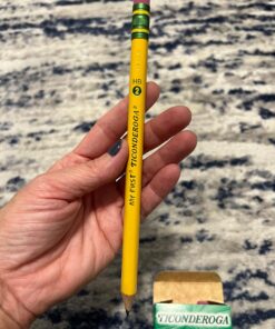 Ticonderoga My First Wood-Cased Pencils, Pre-Sharpened, 2 HB, Yellow, 12 Count Writing Instrument 12 Pack 27 71dN4b8sXgL