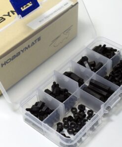 HOBBYMATE M3 Nylon Standoffs Spacer Screw Bolt for Building PC PCB Motherboard Standoffs 25 71dNNBvEmL