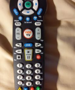 Verizon FiOS TV Replacement Remote Control - Version 5 | New Original Factory Sealed with User Manual and 2 AA Batteries Included | Compatible with All Verizon FiOS Systems and Set Top Boxes 11 71dNZ80VANL