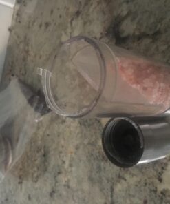 Lifestyle Dynamics The Original SpiceCrafts Salt and Pepper Grinder Set, Stainless Steel with Recipe eBook & Guide, Pure Ceramic Grinders, Dual Mill 48 71dNn8ydCXL