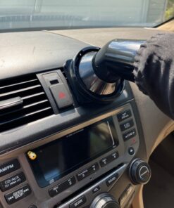 The Noggle, 6ft - Kid's Personal Air Conditioning System, Made in USA, Directs Cool Air to Children in The Backseat - Air Conditioning Vent Hose for Vehicles, Making The Back Seat Cool Again - Black 6 Feet Black Ice 33 71dNrC o DL