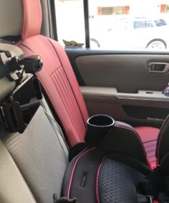 LISEN Tablet iPad Holder for Car Mount Headrest iPad Car Holder Back Seat Travel Accessories Car Tablet Holder Mount Road Trip Essentials for Kids Adults Fits All 4.7-12.9" Devices & Headrest Rod BLACK-FITS 1.77"-8.2" HEADREST ROD 49 71dOBBV t8L