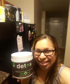 Detox Organics Chocolate Superfood Powder, Detox Cleanse for your Body, Bloating Relief, Immune Support Supplement Smoothie Detox Mix, Greens Blend Superfood, Low Carb, Vegan, Soy Free, Dairy Free 31 71dPboYAbYL