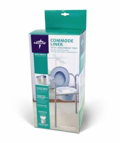 Medline Commode Liners with Absorbent Pad case of 72 9 71dQ0QJ8nyL