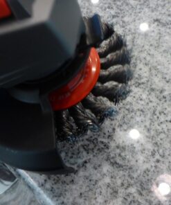 Forney 72759 4-Inch x .020 x 5/8-11 Knot Wire Wheel 41 71dQl0lj8bL