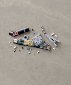 LEGO Architecture Skyline Collection 21044 Paris Skyline Building Kit With Eiffel Tower Model and other Paris City Architecture for build and display (649 Pieces) 23 71dR of9nJL