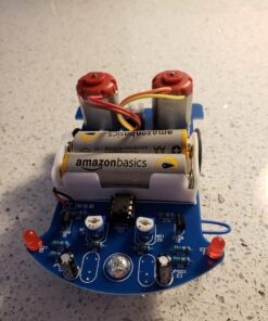 MiOYOOW Practice Soldering Learning Electronics Kit Smart Car Soldering Project Kits Line Following Robot Beginners DIY Electronics Education School Competition W/English Manual 1 Pack-soldering Tracking Car(dc Motor) 57 71dSVq4CcGL