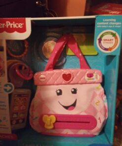 Fisher-Price Smart Purse Learning Toy with Lights Music and Smart Stages Educational Content for Babies and Toddlers, Pink 38 71dSqPFQ50L