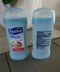 Suave Deodorant Antiperspirant Deodorant Stick 48-hour Odor and Wetness Protection Sweet Pea Violet Deodorant for Women, 2.6 Ounce (Pack of 2) 39 71dT4jYAbwL