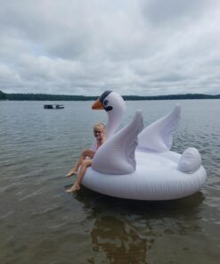 Intex Mega Swan, Inflatable Island, 76.5" X 60" X 58" Mega Float Ride-On 34 71dVMGl8vvL